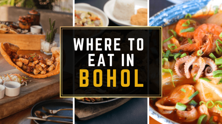 Where to Eat in Bohol : 7 Restaurants to Try on Your Next Bohol Food Trip!