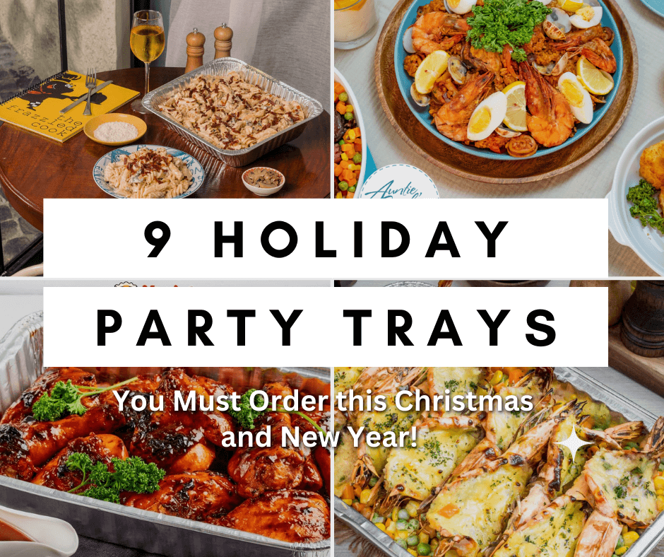 9 holiday party trays to order